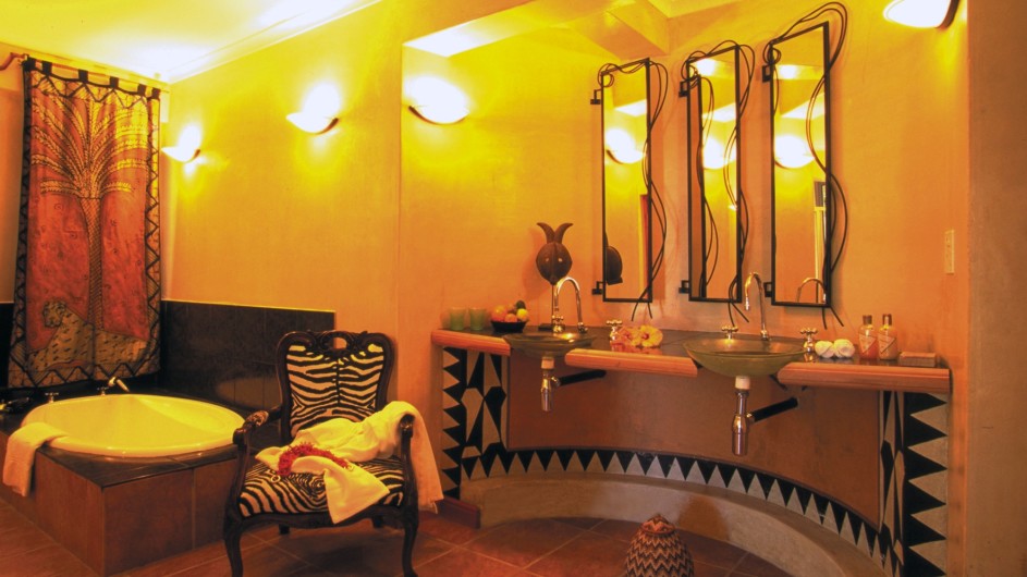 Südafrika Kapstadt Ambiente Gueshouse Suite 1 Badezimmer