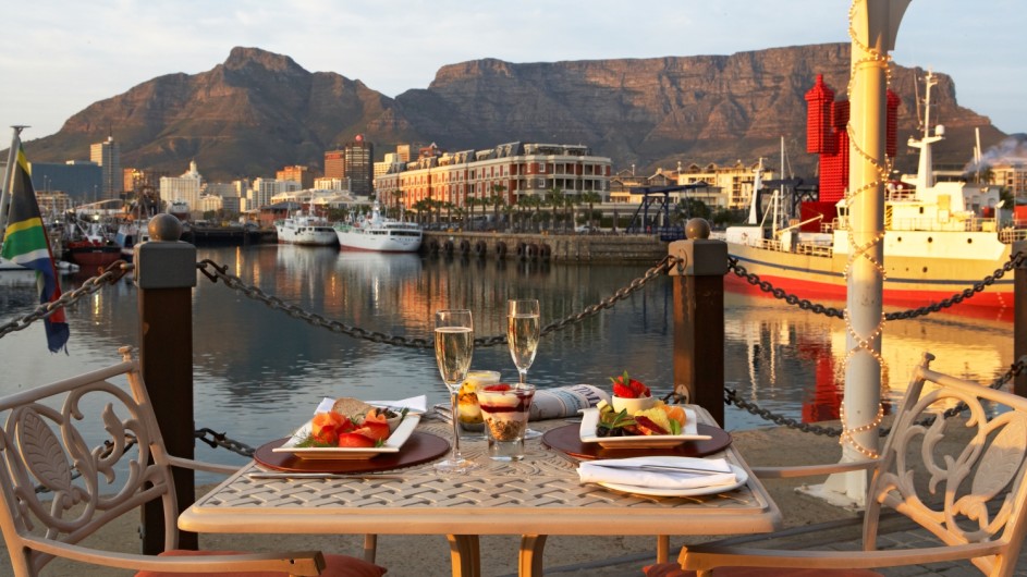 Südafrika Kapstadt Victoria & Alfred Hotel Oyo Restaurant