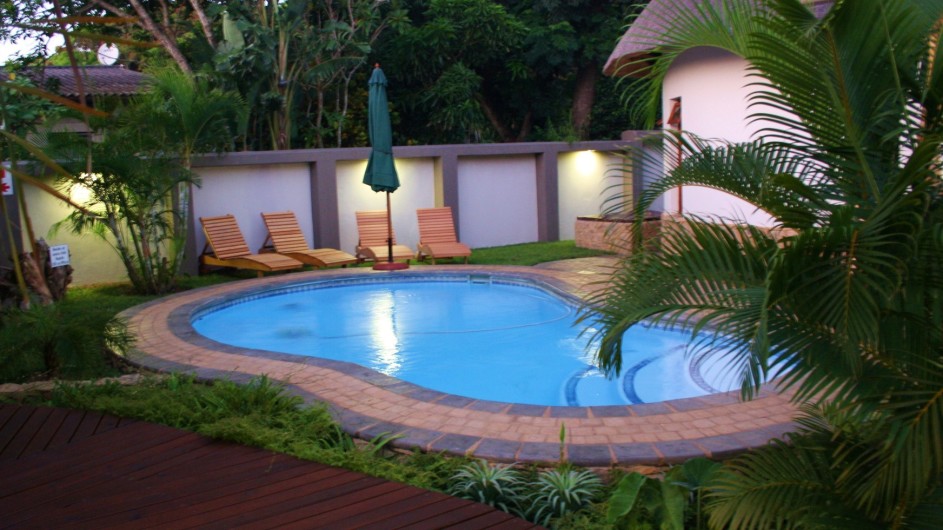 Südafrika St. Lucia Lodge Afrique Pool