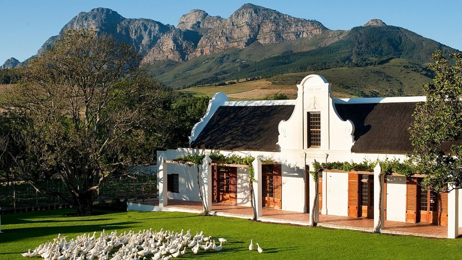 Südafrika Weinland Babylonstoren Farmhotel Haupthaus