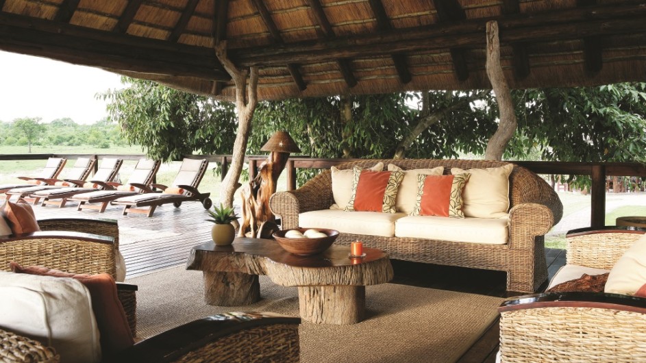 Südafrika Sabi Sand Game Reserve Arathusa Safari Lodge Lounge