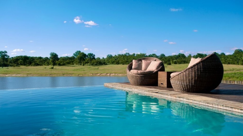 Südafrika Sabi Sand Game Reserve Arathusa Safari Lodge Pool