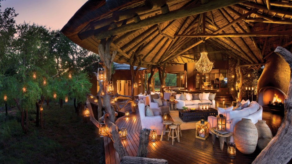 Südafrika Madikwe Safari Lodge Lelapa Lodge Lounge