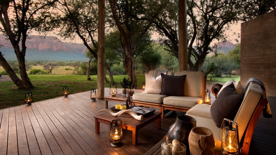 Südafrika Waterberge Marataba Safari Lodge Lounge