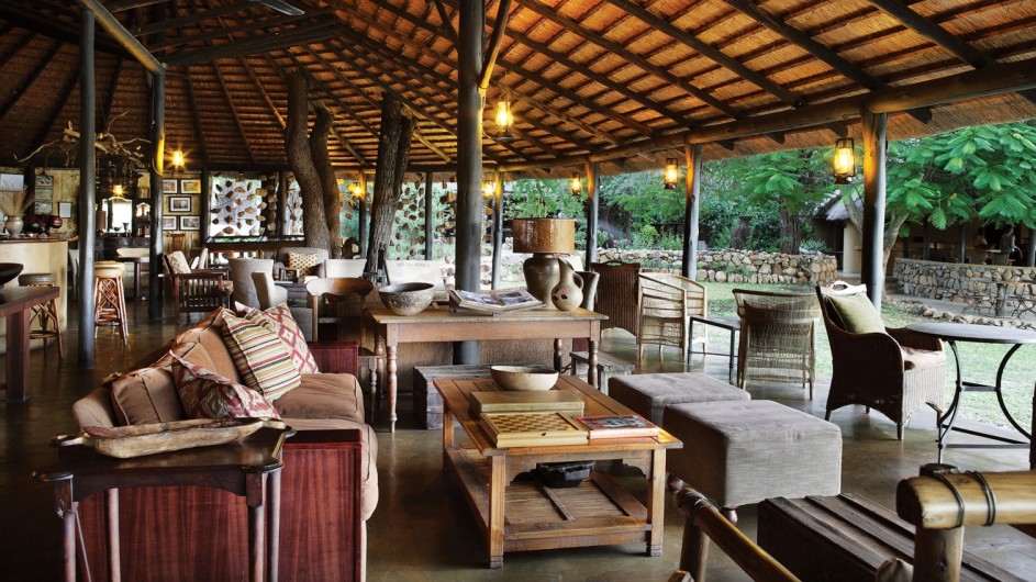 Südafrika Motswari Private Game Reserve Lounge