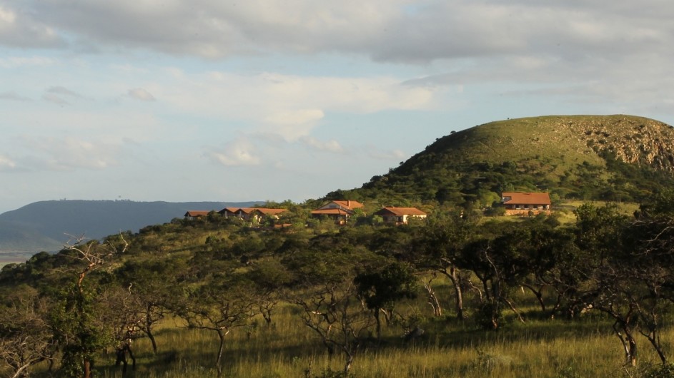 Südafrika Pakamisa Private Game Reserve Lodgeansicht
