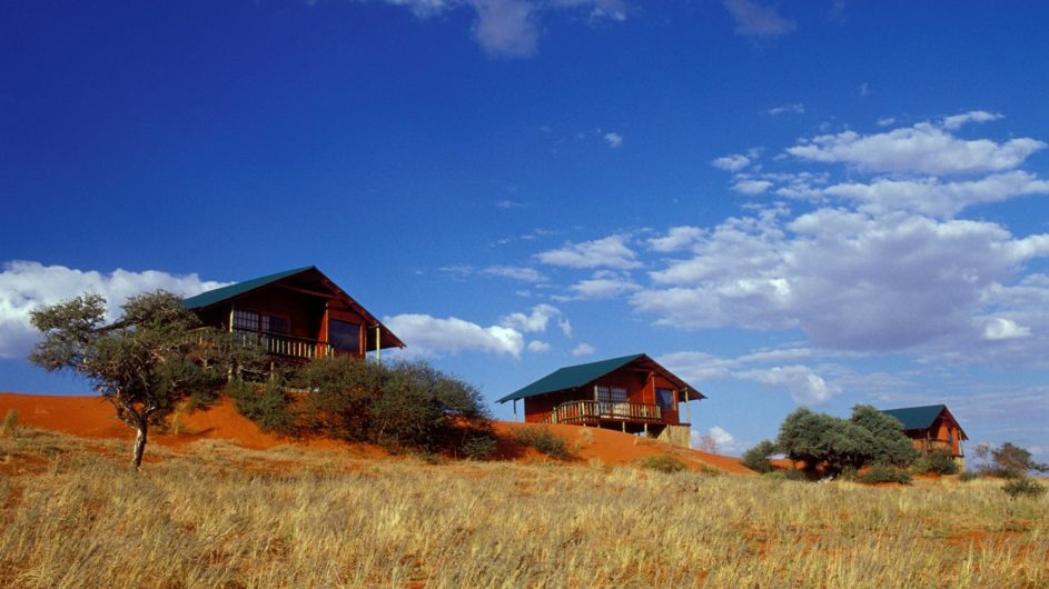 Namibia Mariental Bagatelle Kalahari Game Ranch Dune Chalets außen