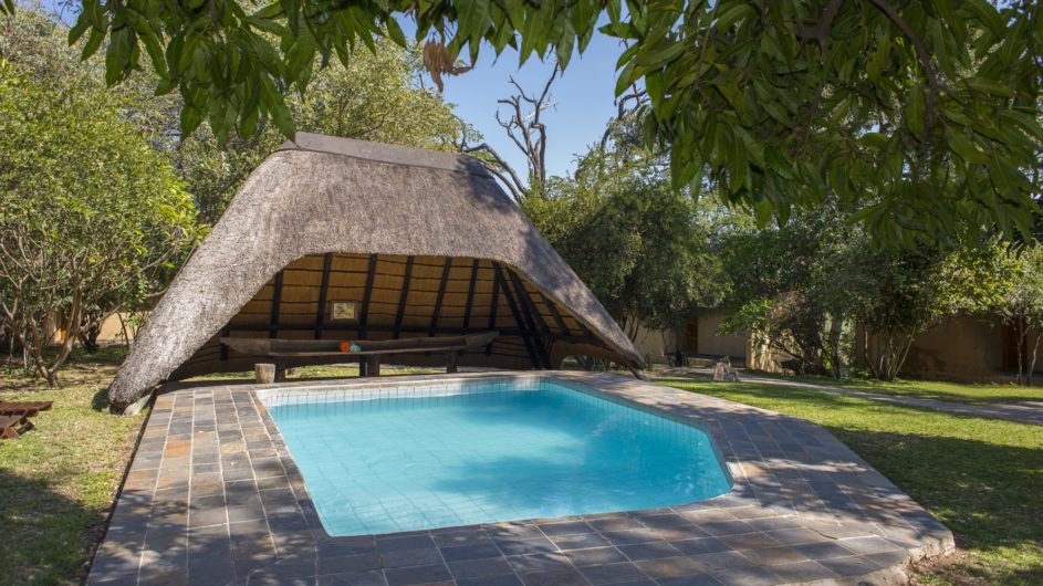 Namibia Caprivi Namushasha River Lodge Pool