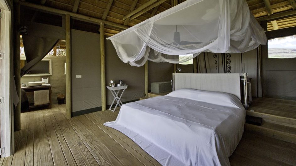 Namibia Damaraland Camp Zimmer innen