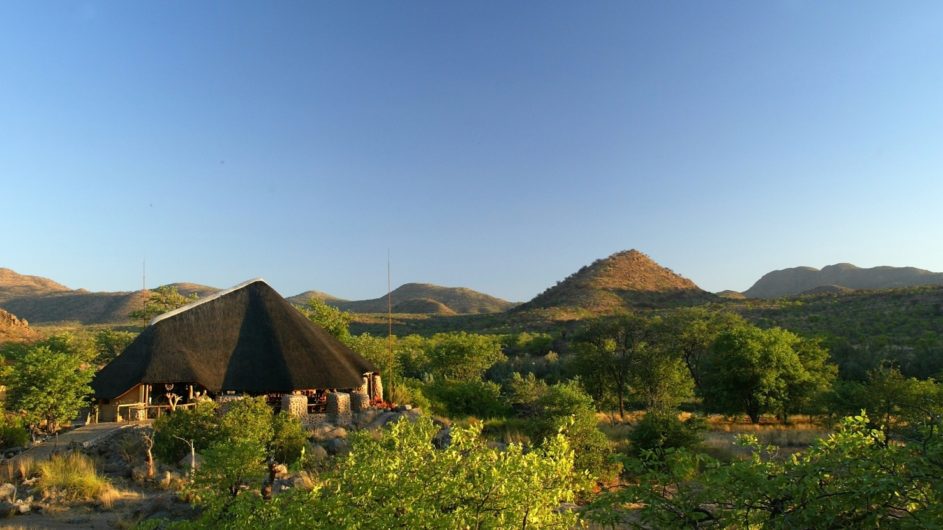 Namibia Damaraland Huab Lodge Ansicht