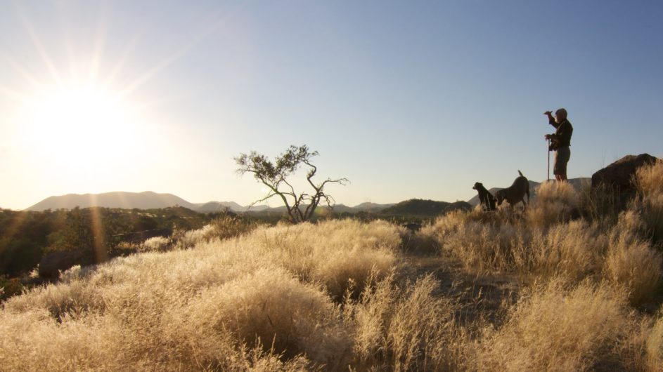 Namibia Damaraland Huab Lodge Wanderung