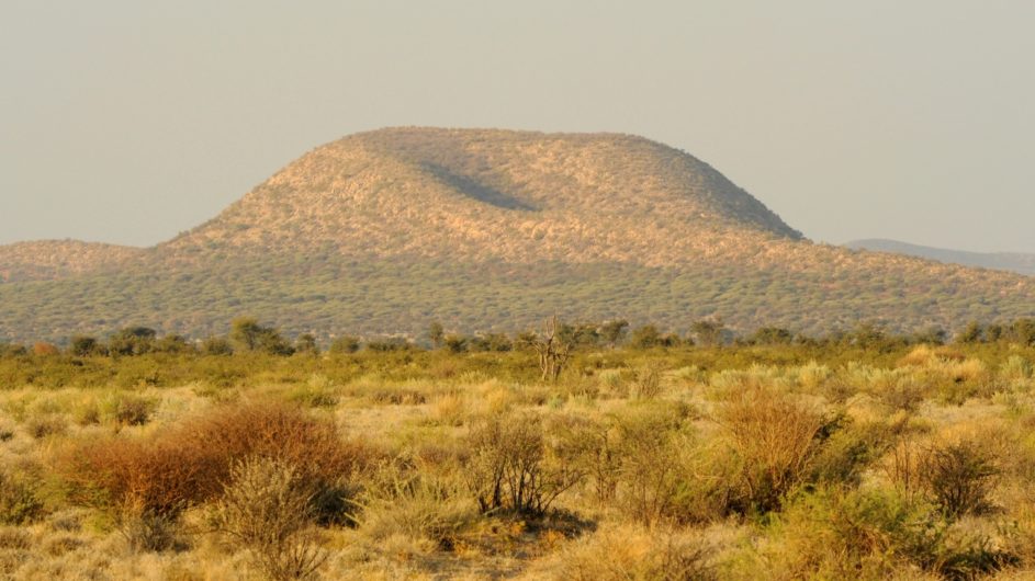 Namibia Eningu Clayhouse Lodge Landschaft