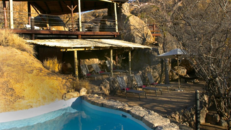 Namibia Erongo Wilderness Lodge Pool