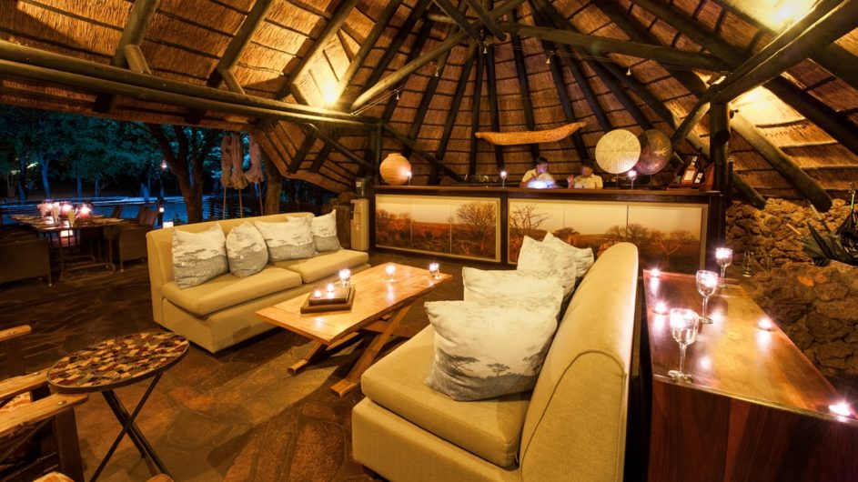 Namibia Etosha Nationalpark Ongava Tented Camp Lounge