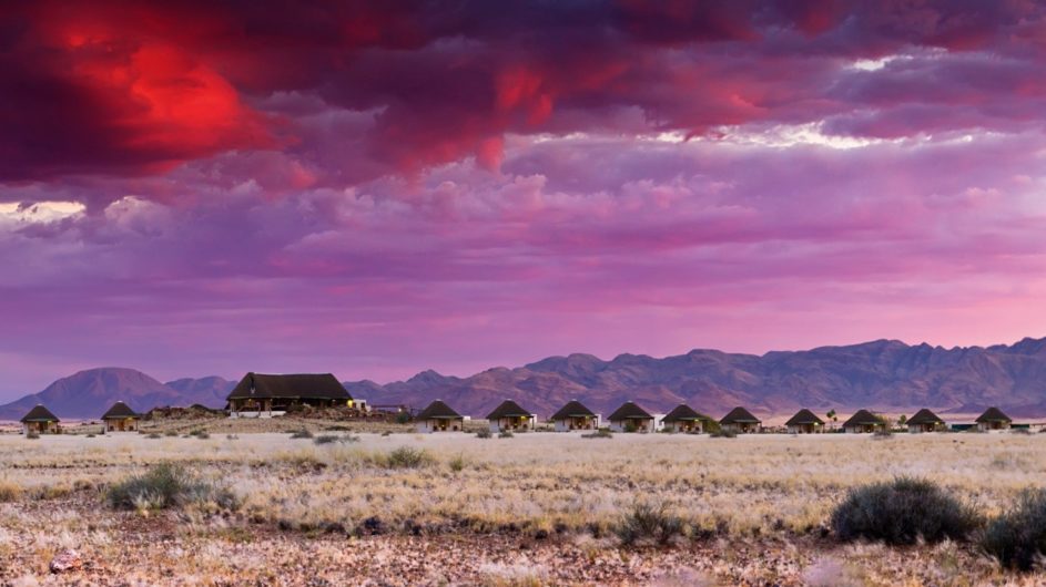 Namibia Namib Desert Homestead Lodge Ansicht