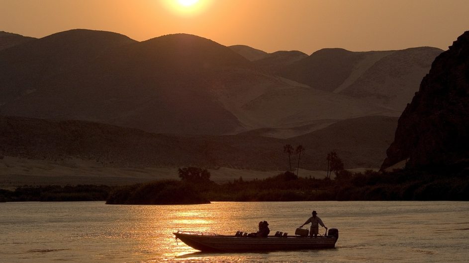 Namibia Serra Cafema Bootsaufflug Kunene River