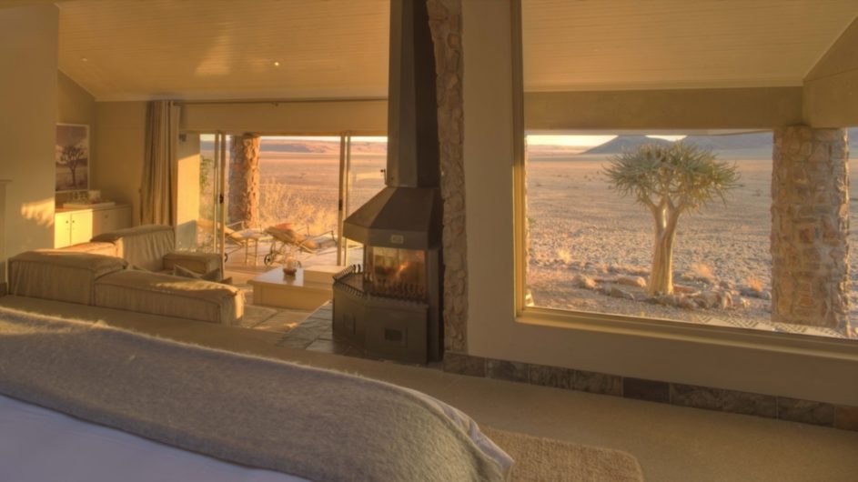 Namibia Sossusvlei Desert Lodge Zimmer innen