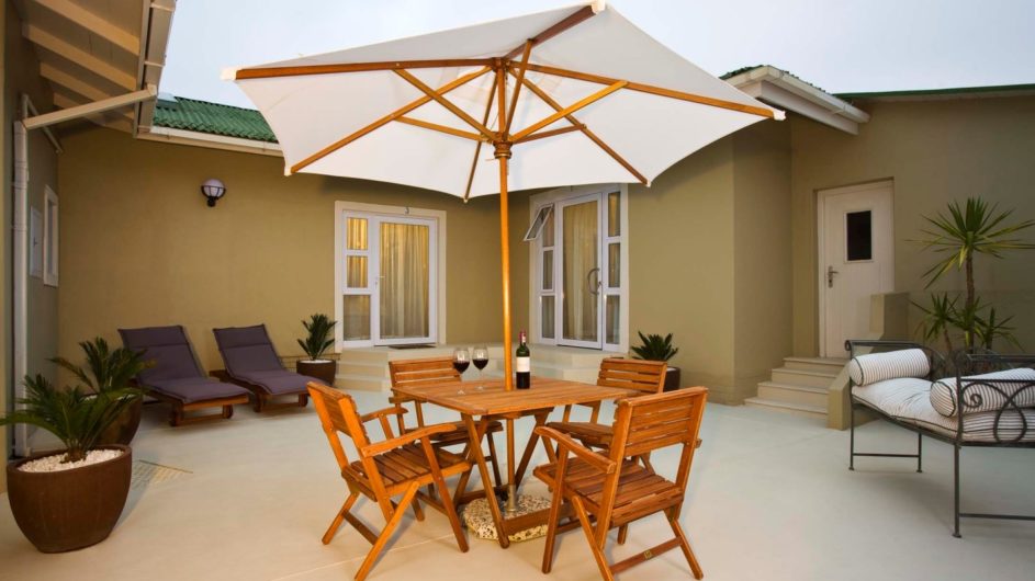 Namibia Swakopmund Guesthouse Terrasse