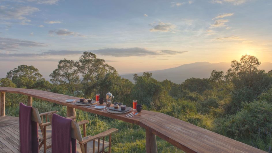 Tanzania Ngorongoro Krater Asilia The Higlands Aussicht