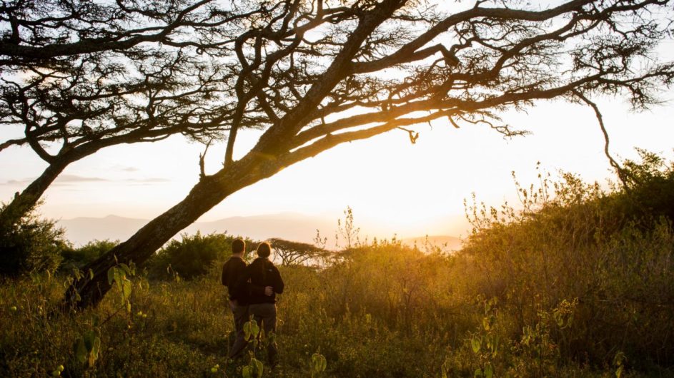 Tanzania Sanctuary Ngorongoro Crater Camp Sundowner
