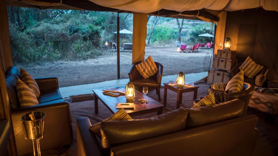 Tanzania Sanctuary Ngorongoro Crater Camp Lounge
