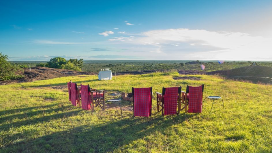 Tanzania Sanctuary Serengeti Migration Camp Aussicht