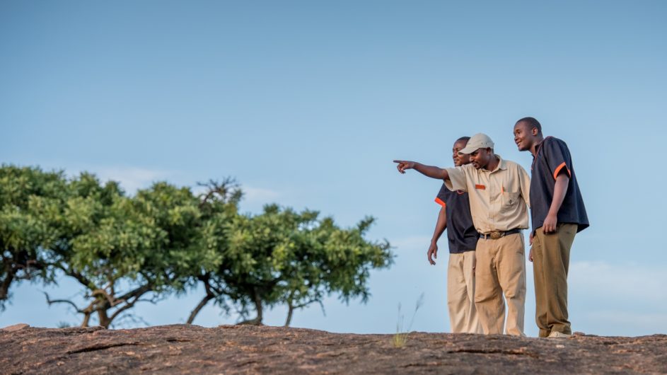 Tanzania Sanctuary Serengeti Migration Camp Fußpirsch