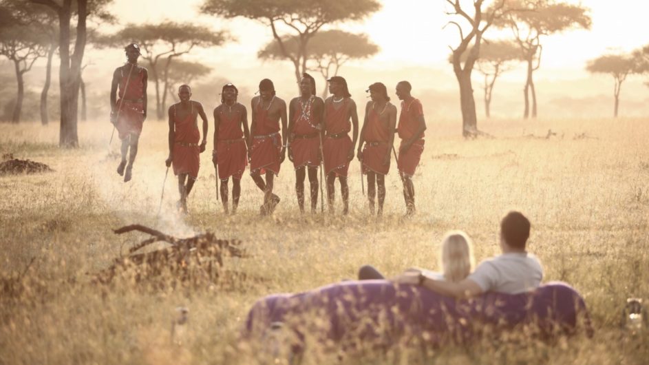 Tanzania Serengeti andBeyond Kleins Camp Ausflug Masai