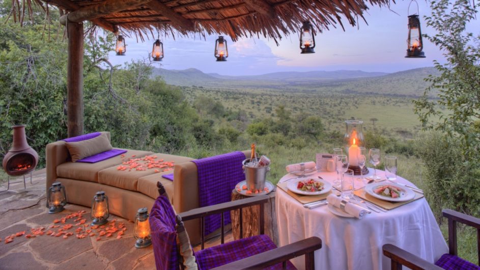Tanzania Serengeti andBeyond Kleins Camp privates Dinner