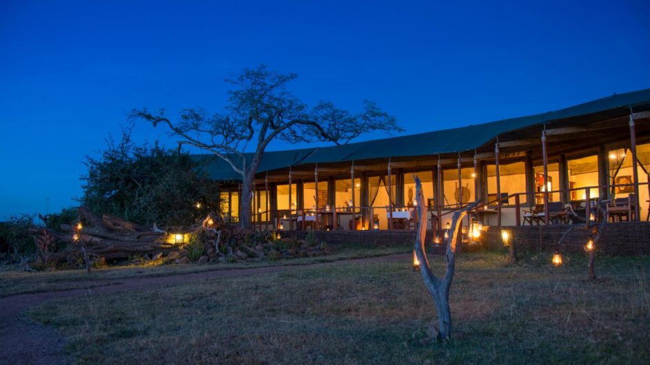 Tanzania Serengeti Sanctuary Kusini Camp Ansicht Haupthaus