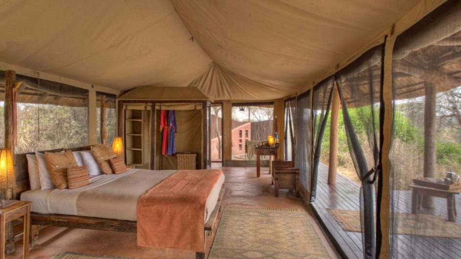 Tanzania Tarangire Nationalpark Sailia Olivers Camp Zimmer