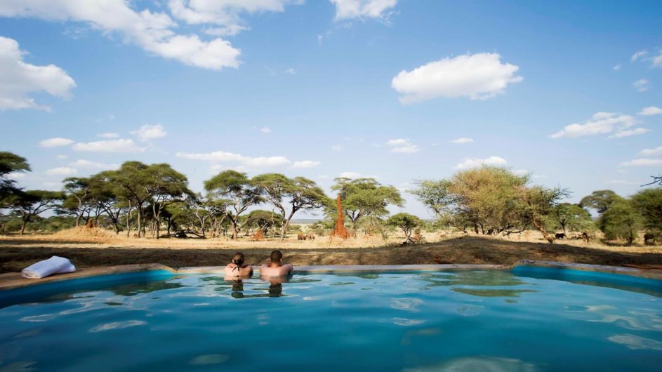 Tanzania Tarangire Nationalpark Sanctuary Swala Camp Pool