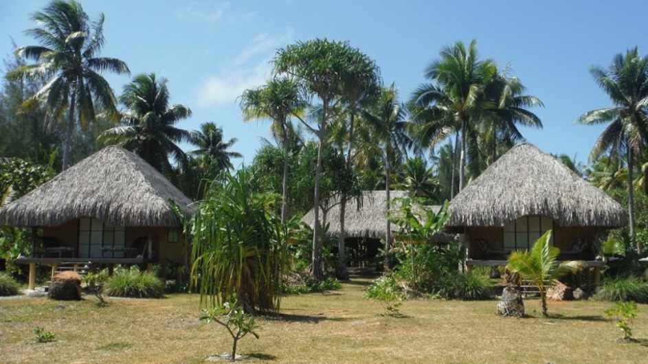 Französisch Polynesien Bora Bora Pension Alice & Raphael Bungalow im Garten