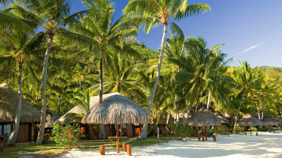 Französisch Polynesien Bora Bora Sofitel Marara Beach Resort Strand Bungalows