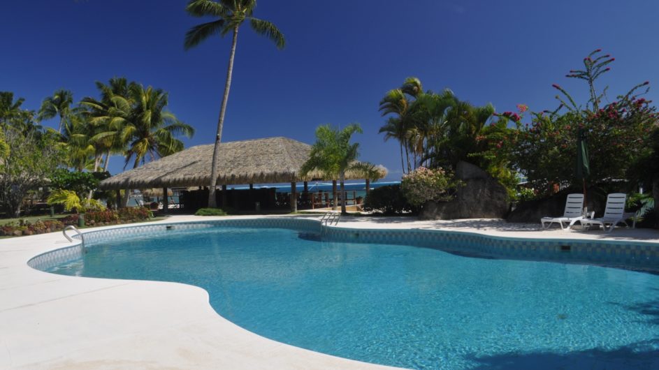 Französisch Polynesien Huahine Royal Huahine Hotel Pool