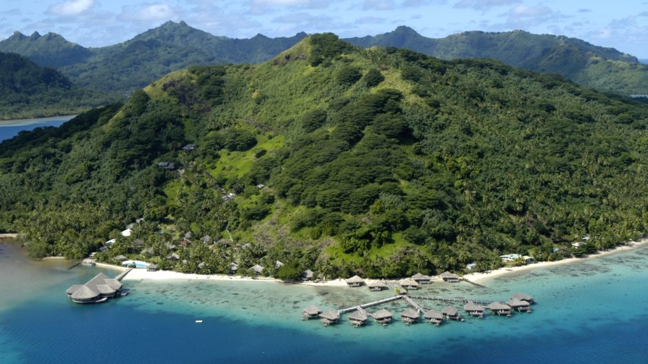Französisch Polynesien Huahine Royal Huahine Hotel Resort Ansicht