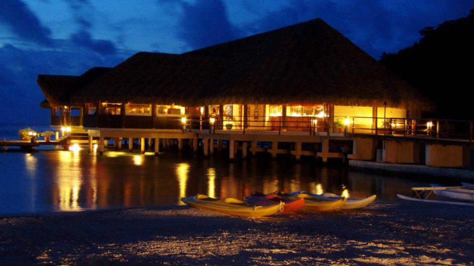 Französisch Polynesien Huahine Royal Huahine Hotel Restaurant