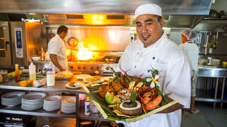 Samoa Upolu Seabreeze Resort Küchenchef