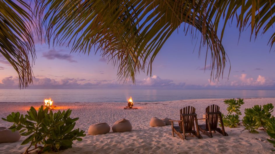 Seychellen - Denis Private Island - Abend am Strand