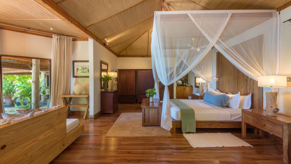 Seychellen - Denis Private Island - Beach Villa - Schlafzimmer