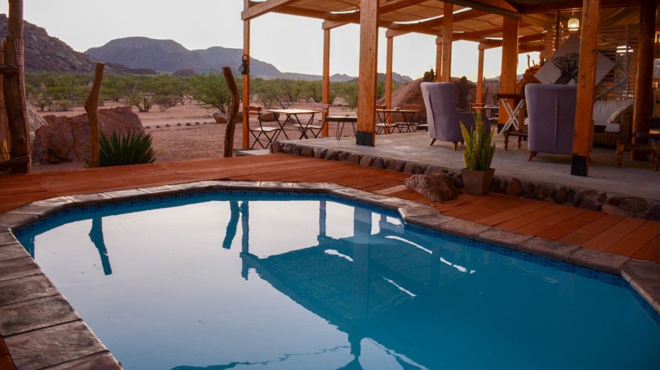 Namibia - Odili Collection - Twyfelfontein Adventure Camp - Pool