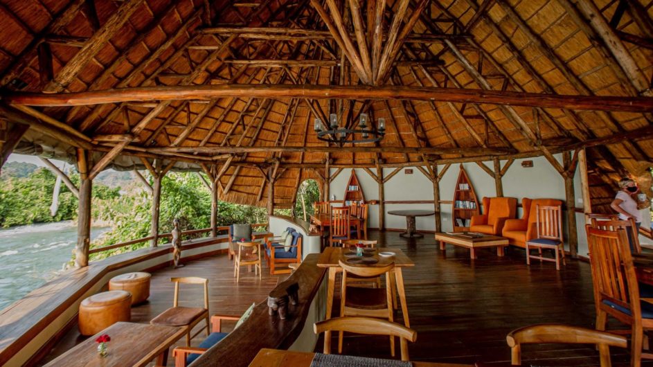 Uganda - Jinja - Lemala Wildwater Lodge - Lounge