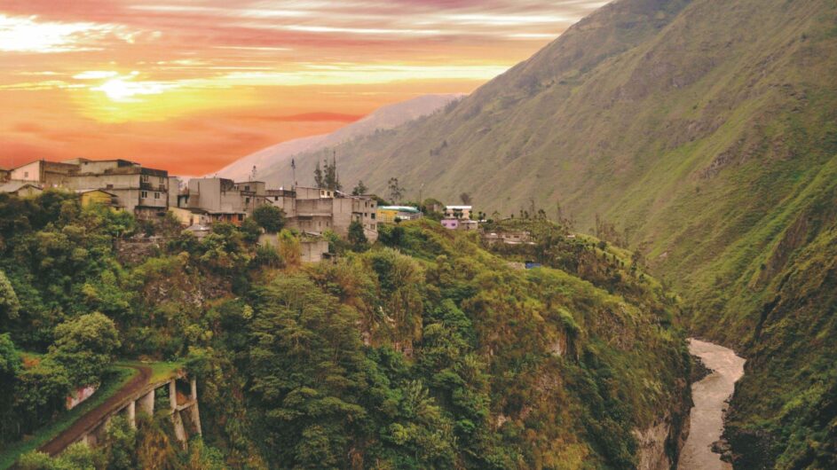 Ecuador - Bezauberndes Ecuador - Blick auf Banos
