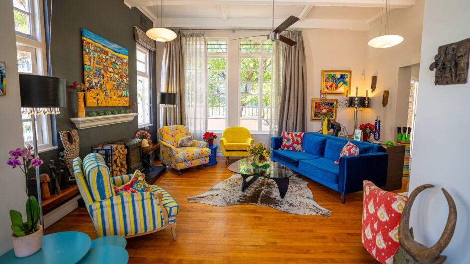 Südafrika - Kapstadt - Derwent House - Lounge - Ansicht 2