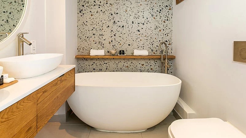 Südafrika - Kapstadt - The Bay Hotel - Mountain View Zimmer - Badezimmer