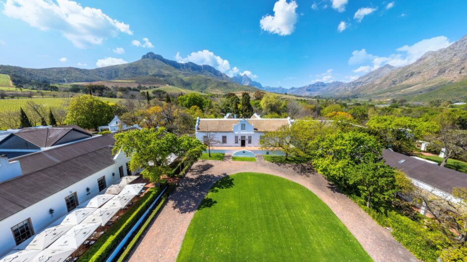 Südafrika - Stellenbosch - Lanzerac - Garten