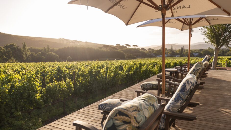 Südafrika - Stellenbosch - Lanzerac - Terrasse - c Danielle Pepler