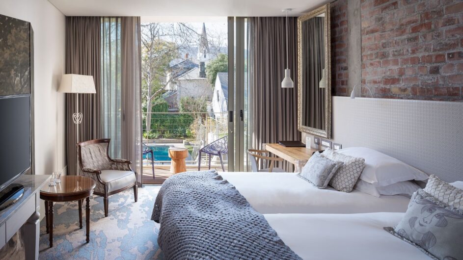 Südafrika - Stellenbosch - Oude Werf Hotel - Comfy Room - Twin