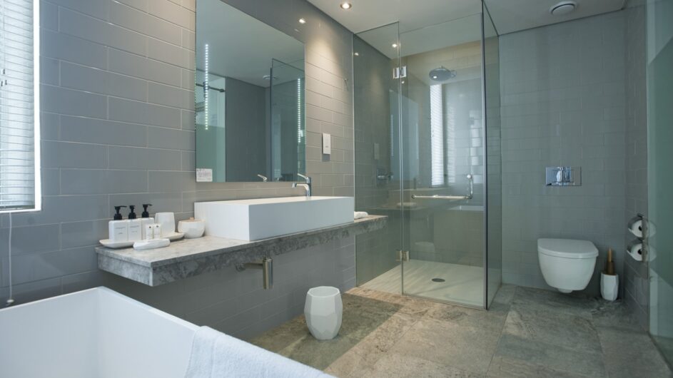 Südafrika - Stellenbosch - Oude Werf Hotel - Plenty Room - Badezimmer