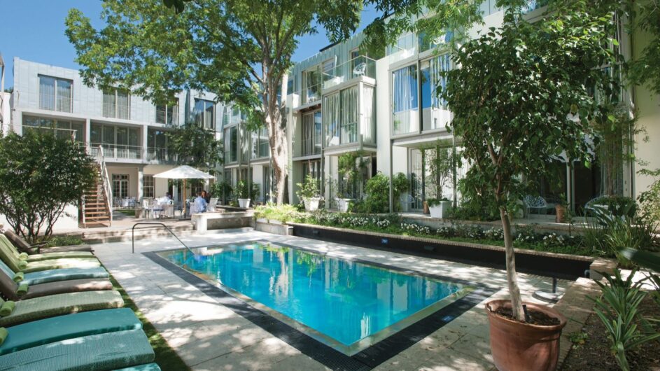 Südafrika - Stellenbosch - Oude Werf Hotel - Pool